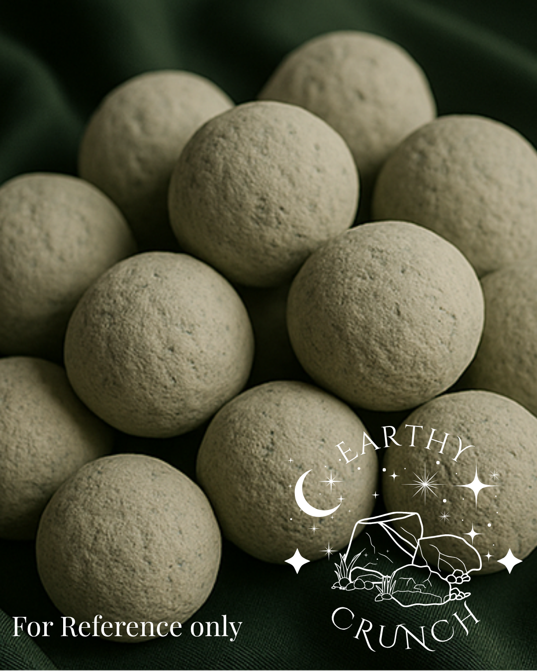 Green Clay Balls (x5) - Edible clay treats for Pica