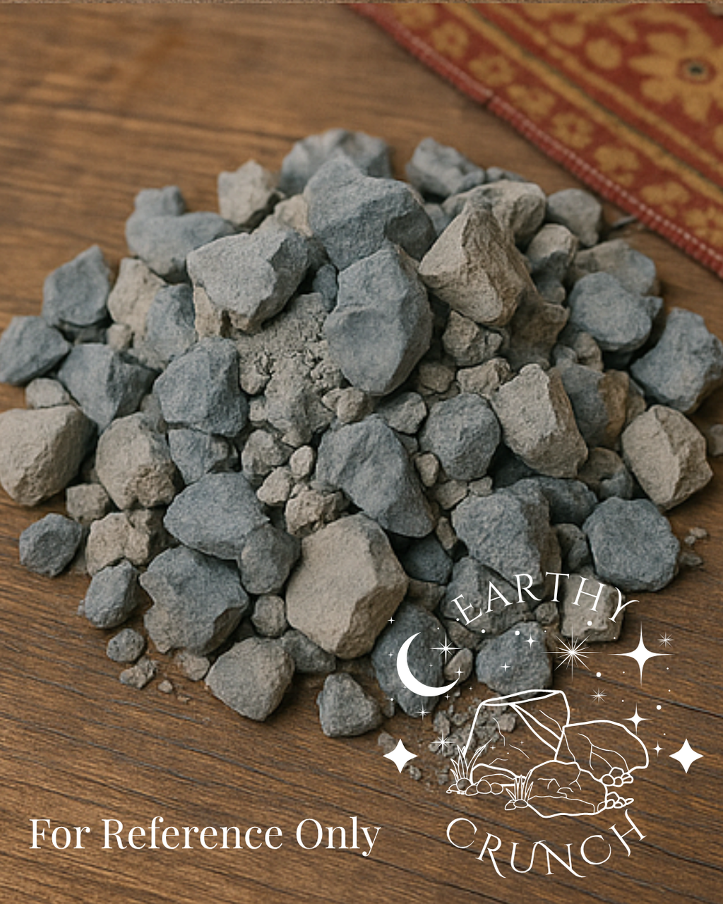 Blackhall and Blackstar Clay Powdery crumbs - Smoky Indian Clays