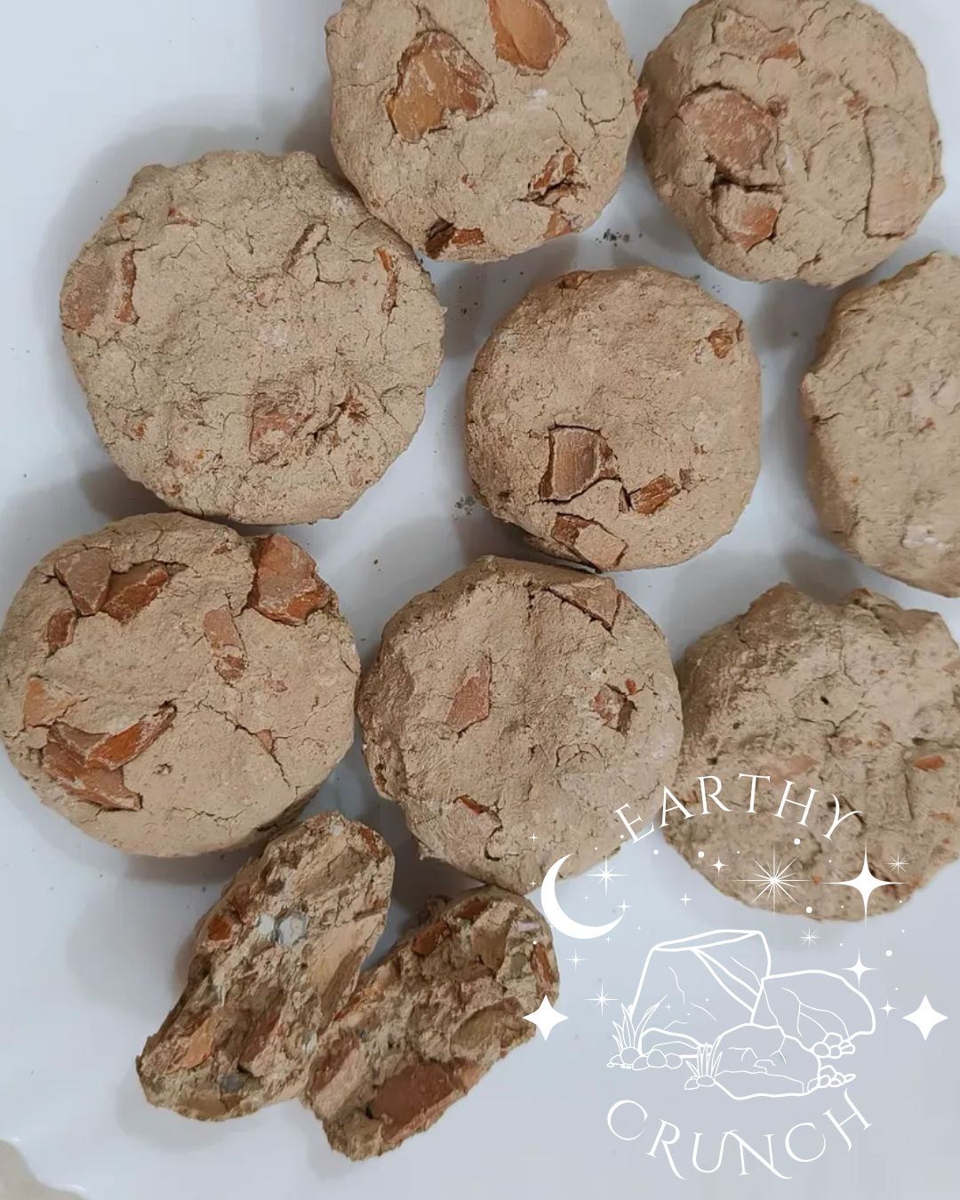 Biscuits Multani - Friandises d'argile comestible pour le Pica/ la Géophagie