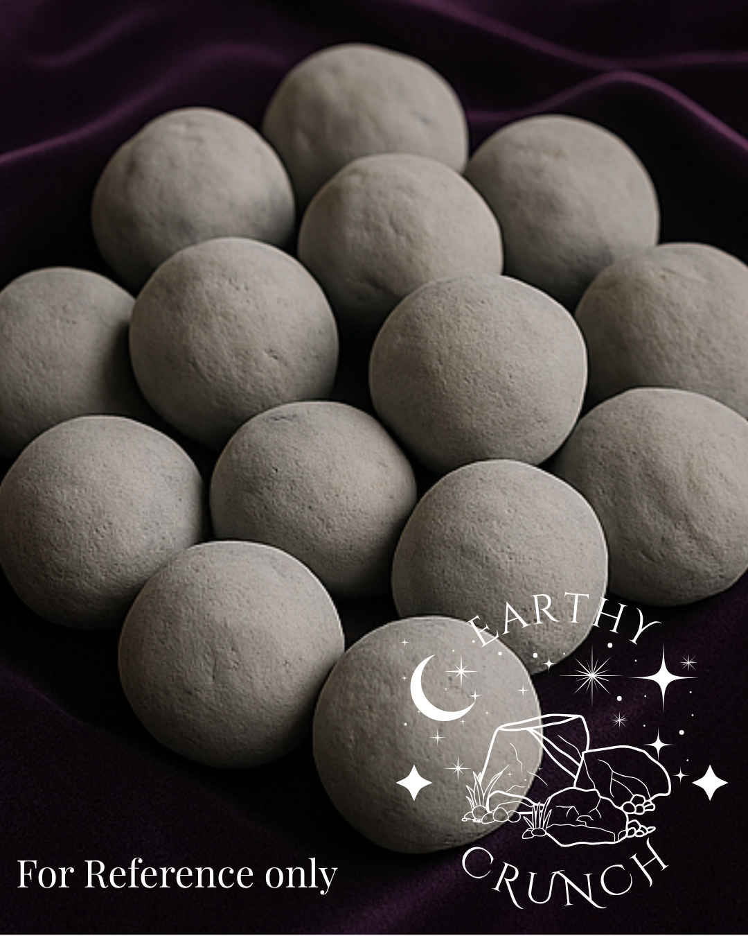 Black Slate Balls (x4) - Edible clay treats for Pica