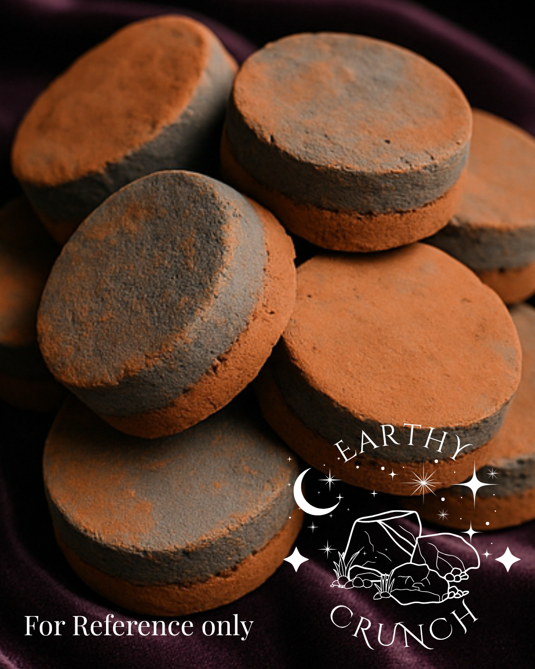 Dryfruit and Red Nak Pucks (x2) - Edible clay treats for Pica