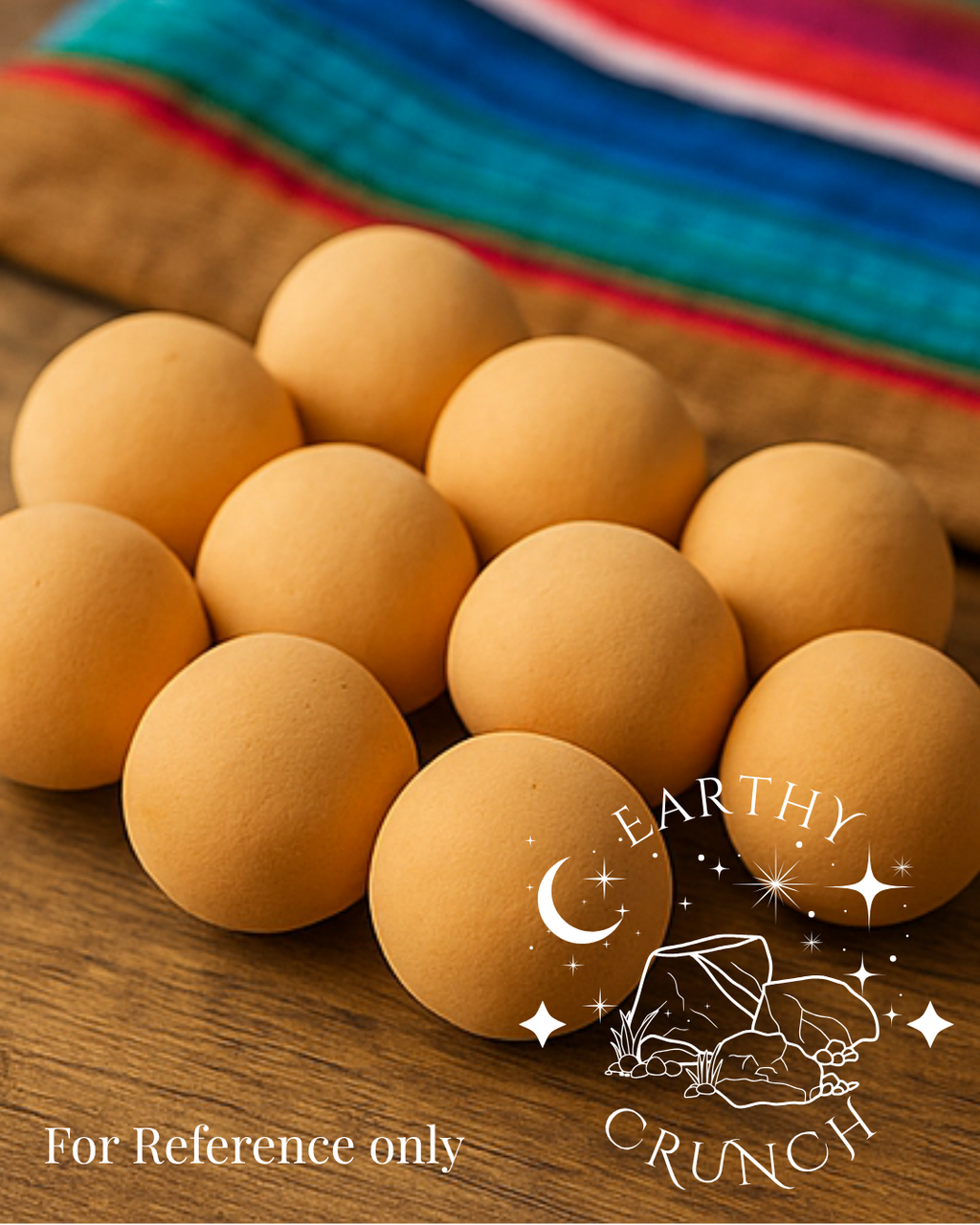 Mexican Japanese Peanuts/Pebbles (x5) - Edible Mexican terracotta (barro) clay treat for Pica