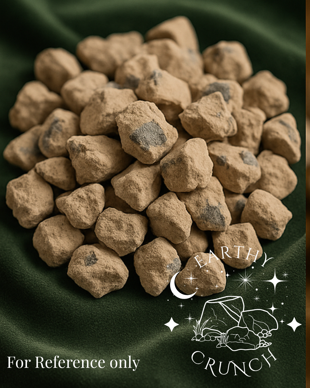 Dryfruit coated in Cementy Clays (125g) - Edible clay treats for Pica