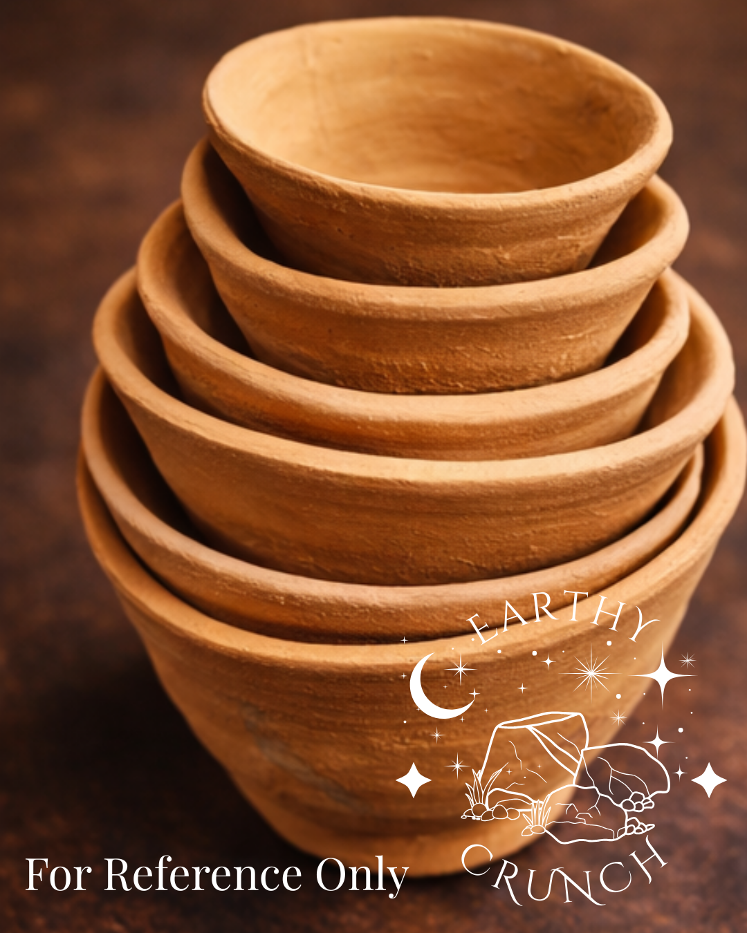 Assorted Indian Terracotta Clay Pots (Whole) - Clay pots for Pica/ Geophagia