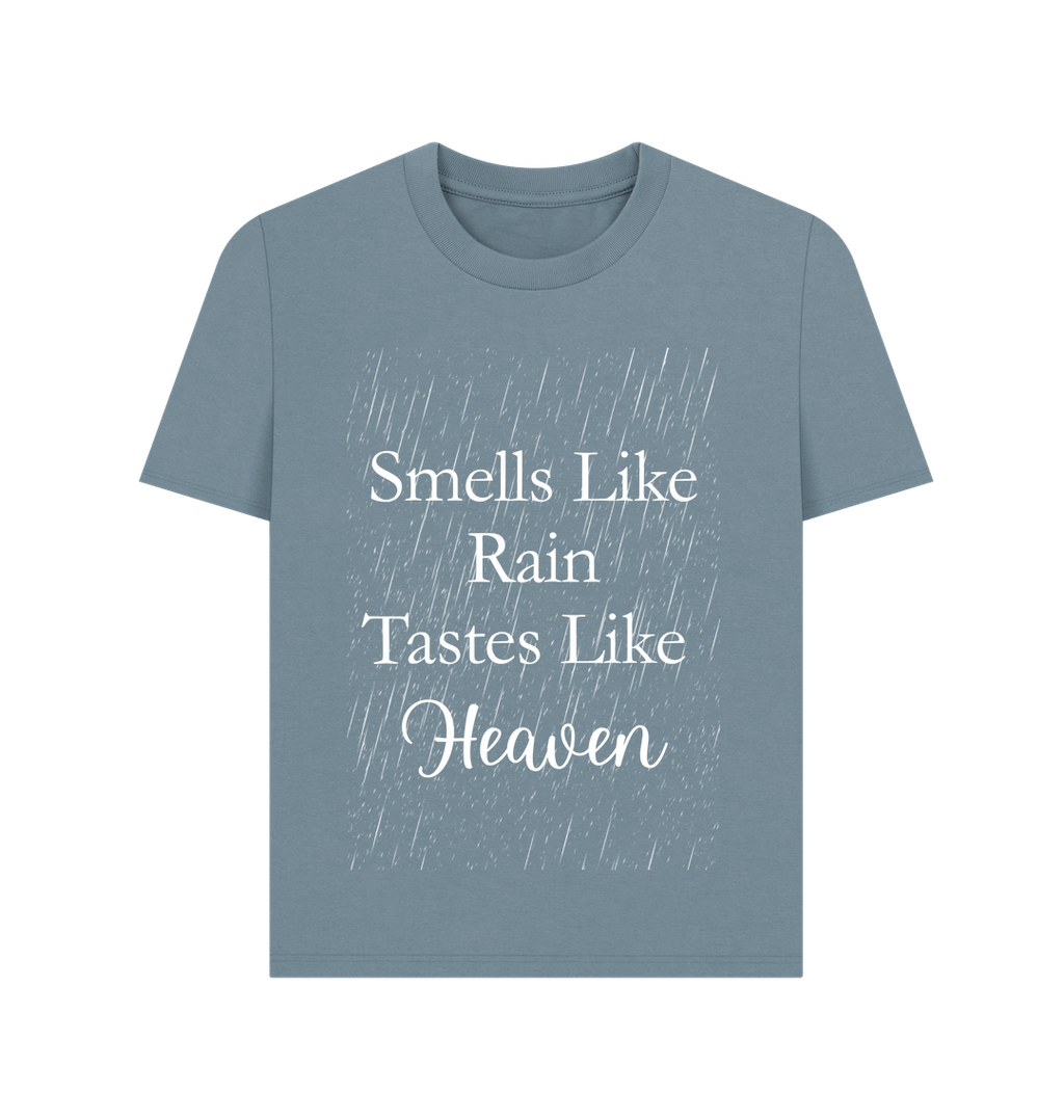Stone Blue Printed T-shirt