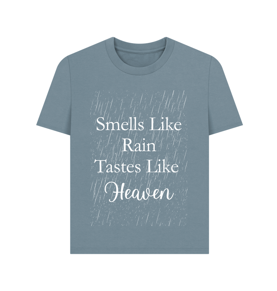 Stone Blue Printed T-shirt