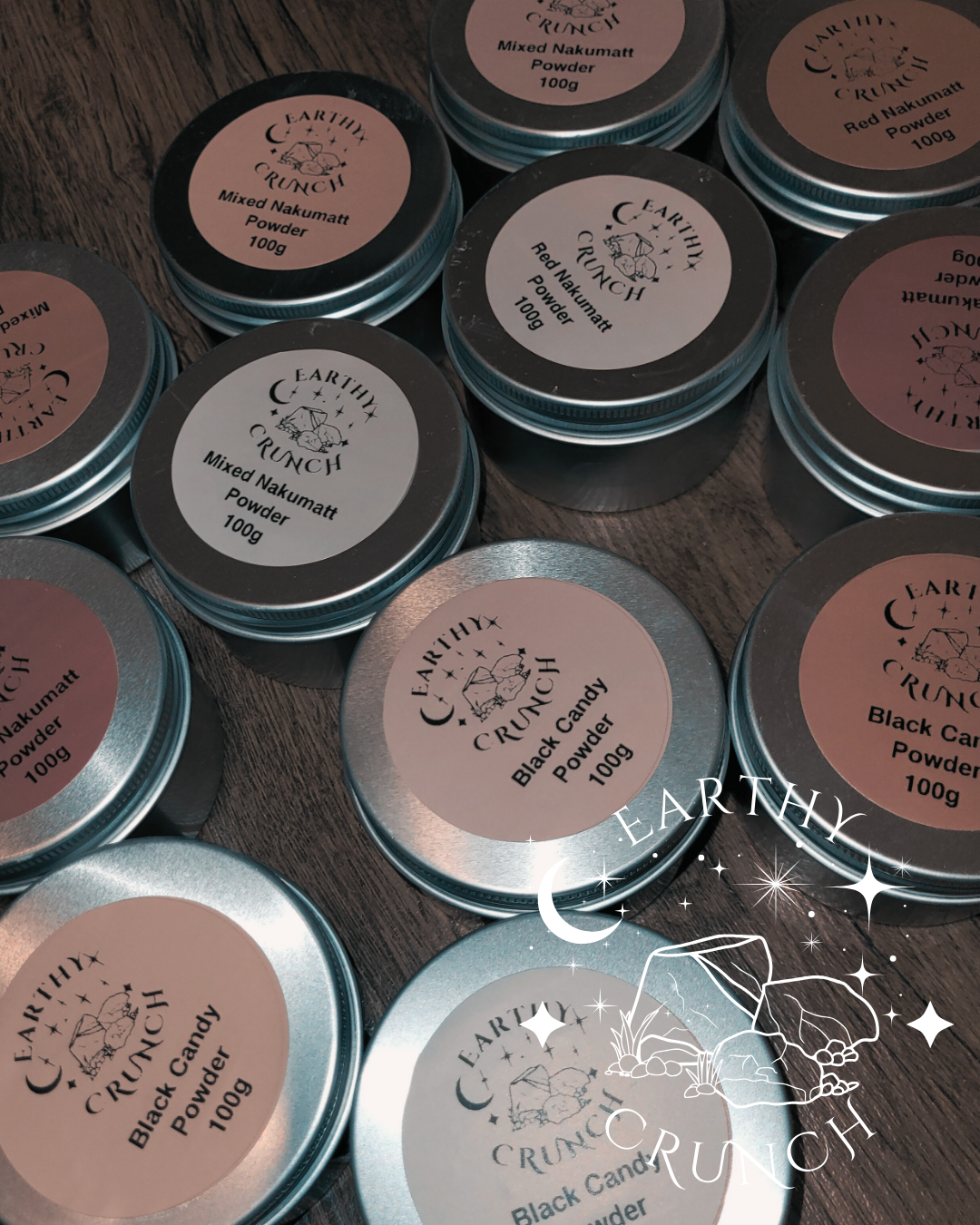 Clay Powder Tins (100g) - Edible clay powder for Pica