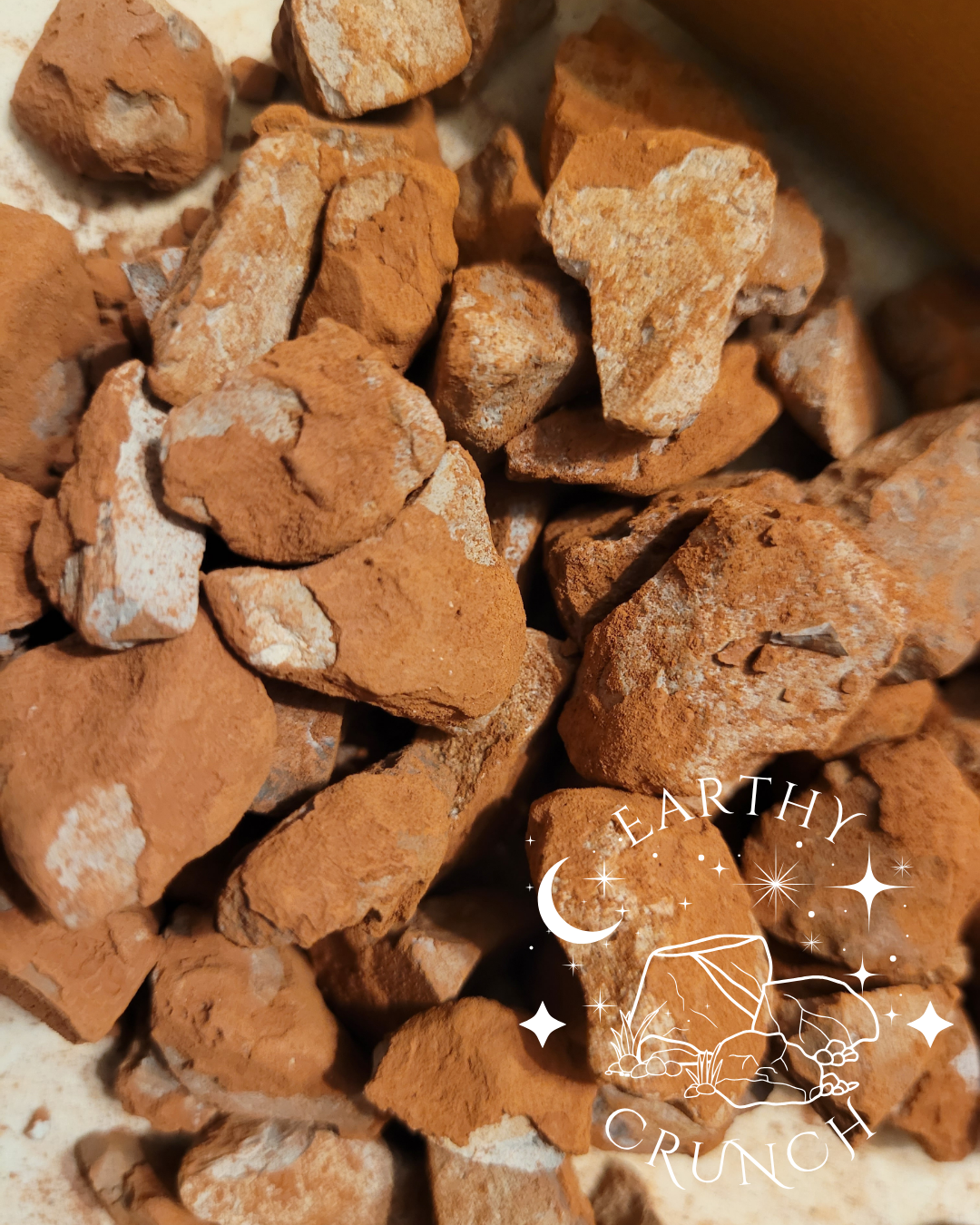 Red Nakumatt coated in Red Khadi (125g) - Edible clay treats for Pica