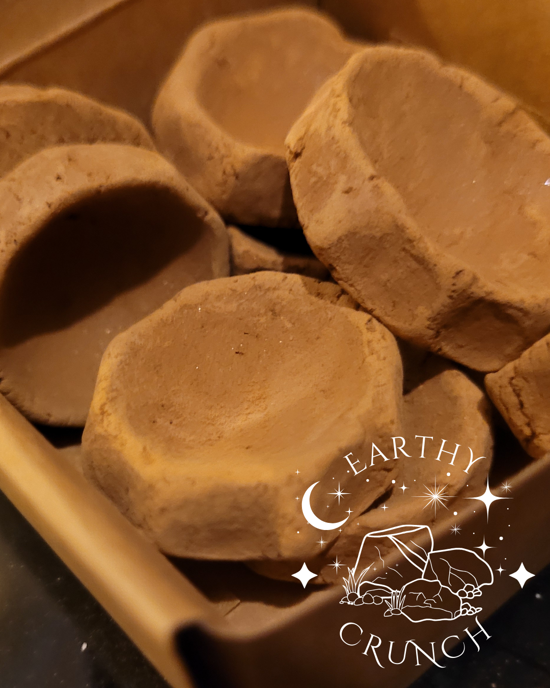 Indian Mini Hand-rolled Clay Pots - Terracotta for Pica/ Geophagia