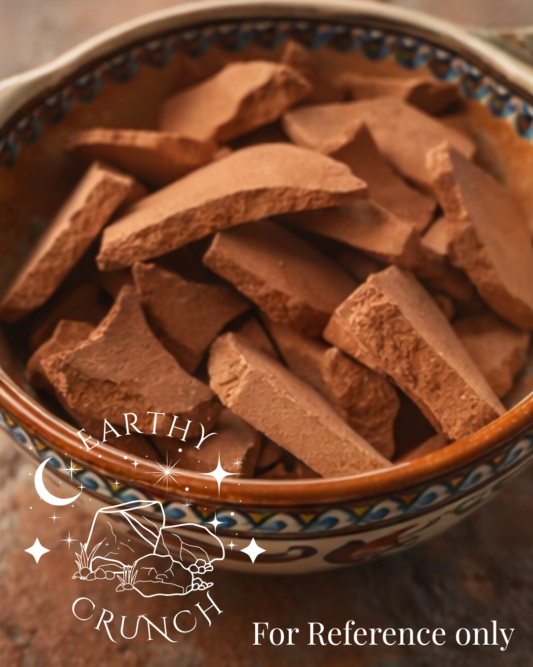 Mexican Cantarito Clay Pots (Broken Chips) - Barrito Pedaceria de Cantarito - Edible Mexican terracotta clay pots for Pica/Geophagia