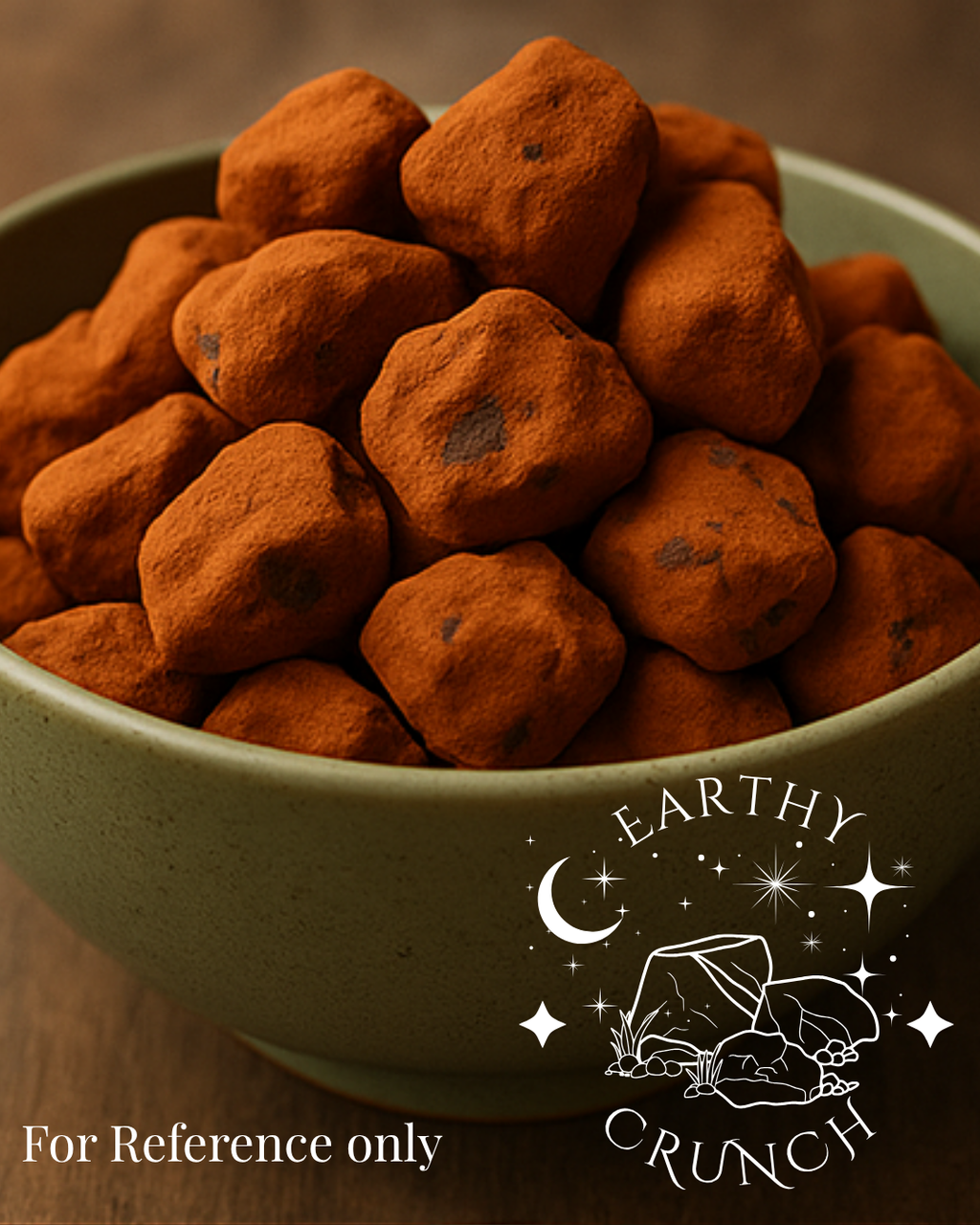 Dryfruit coated in Red Khadi (125g) - Edible clay treats for Pica