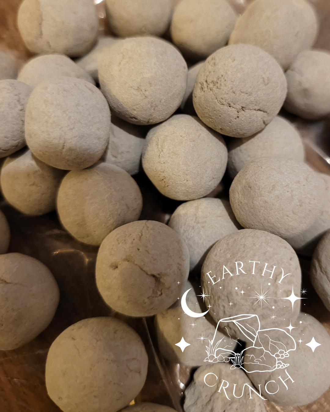 Grey Clay Gems (75g) - Edible clay treats for Pica