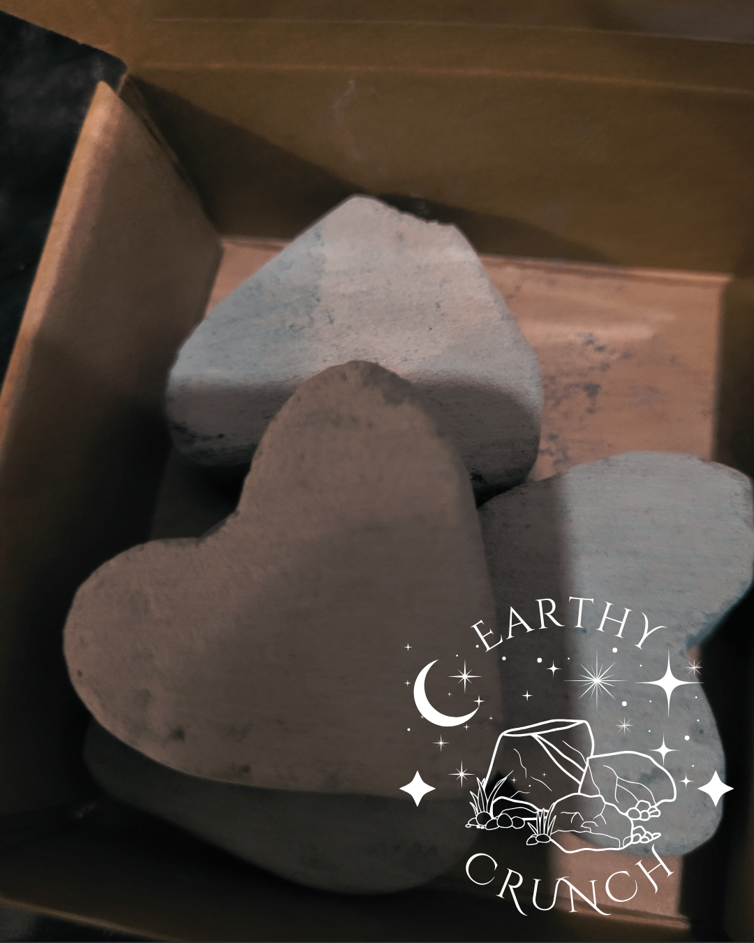 Dryfruit Black Hearts (75g) - Edible clay treats for Pica