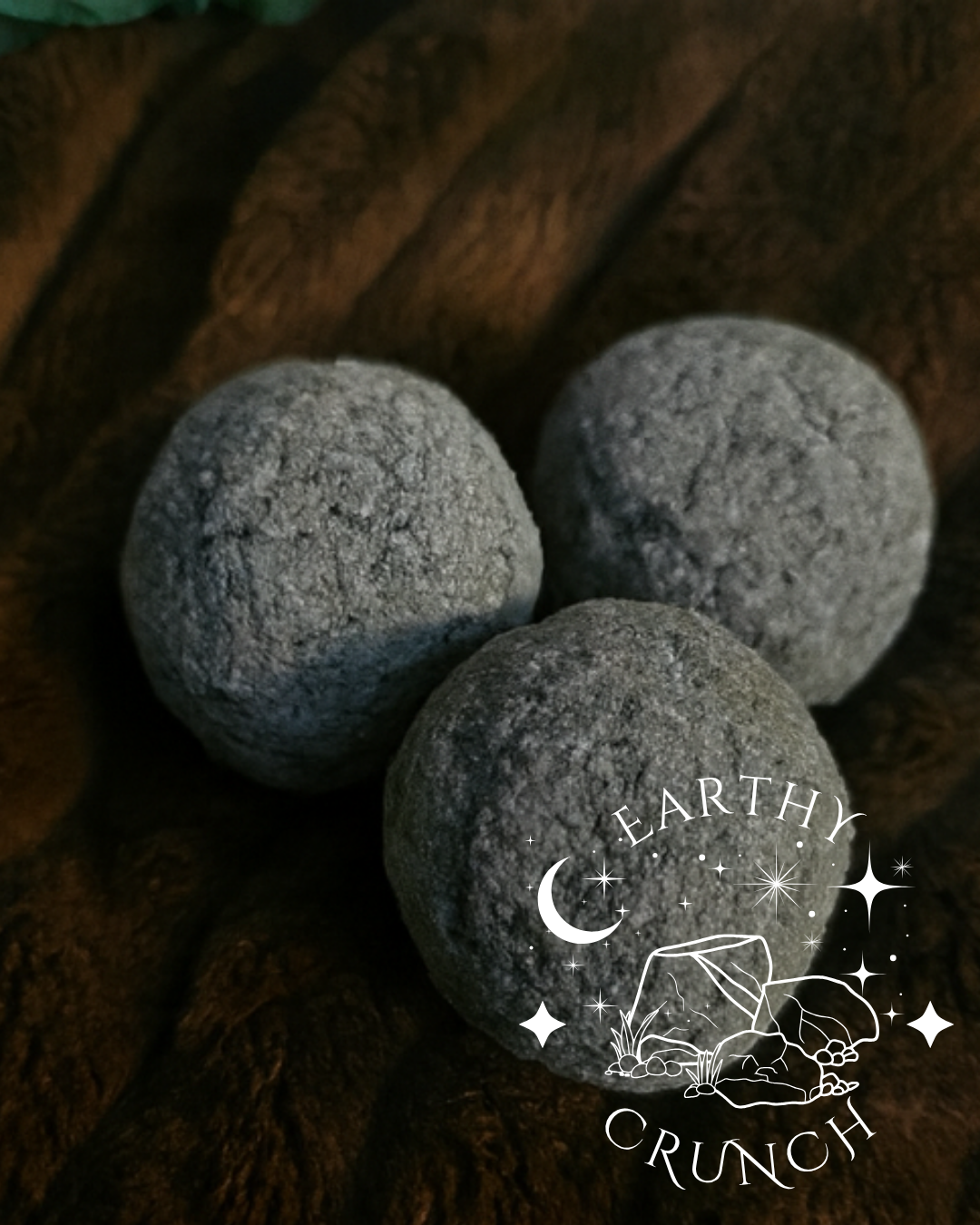 Black Candy Cracker Balls (290g) - Edible clay treats for Pica