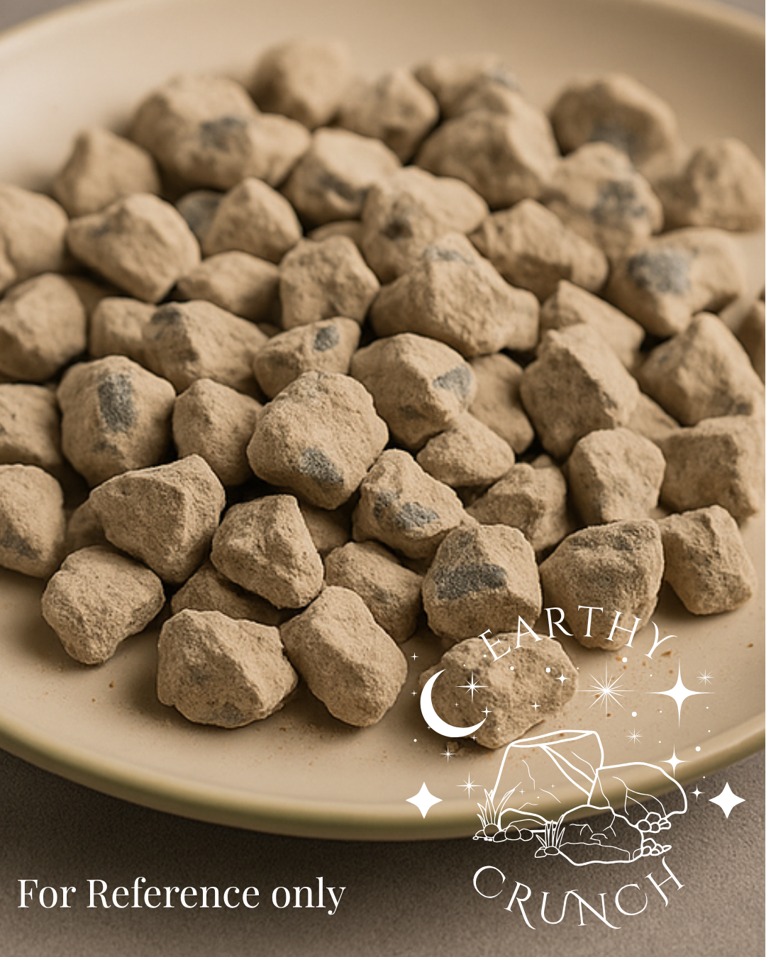 Dryfruit coated in Cementy Clays (125g) - Edible clay treats for Pica