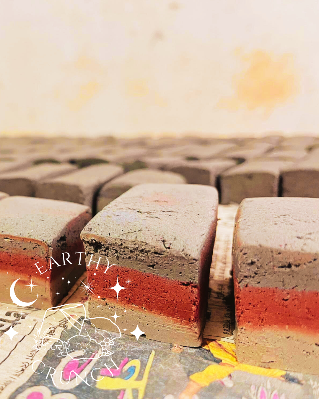 Threefold Delight - Red, White, Black Clay treats for Pica/ Geophagia