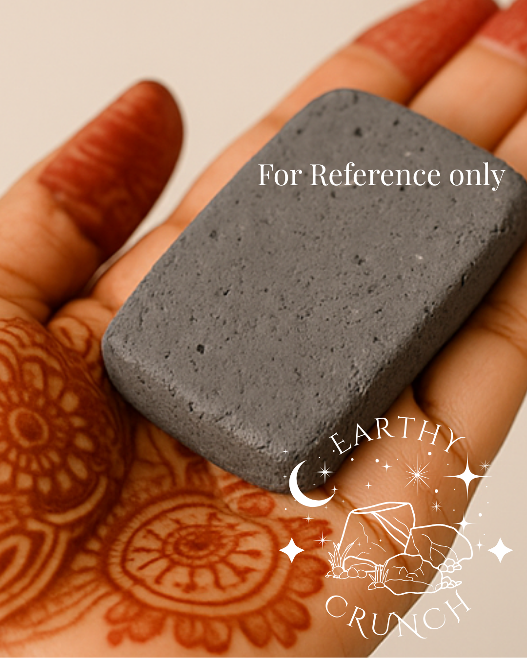 Black Candy Cracker Cookies (95g) - Edible clay treats for Pica