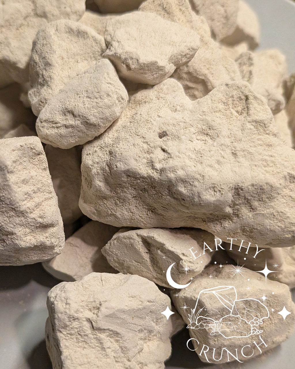 Morceaux d'argile mexicaine Chalma (Terrones Terrón Chalma) - Argile mexicaine comestible pour la pica/géophagie