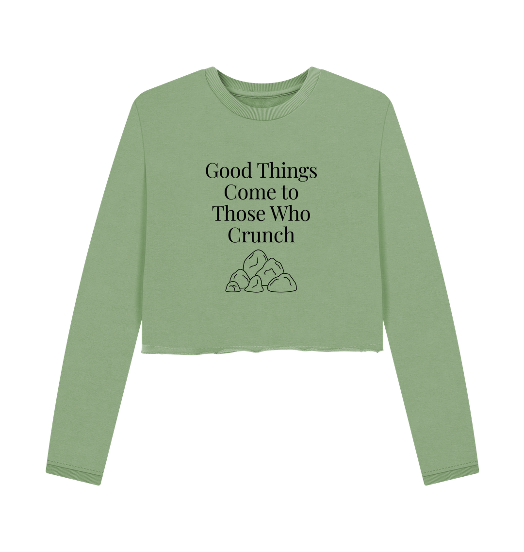 Sage Printed Boxy Jumpers