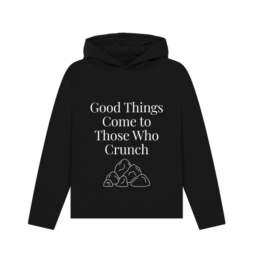 Black Recycled Hoody