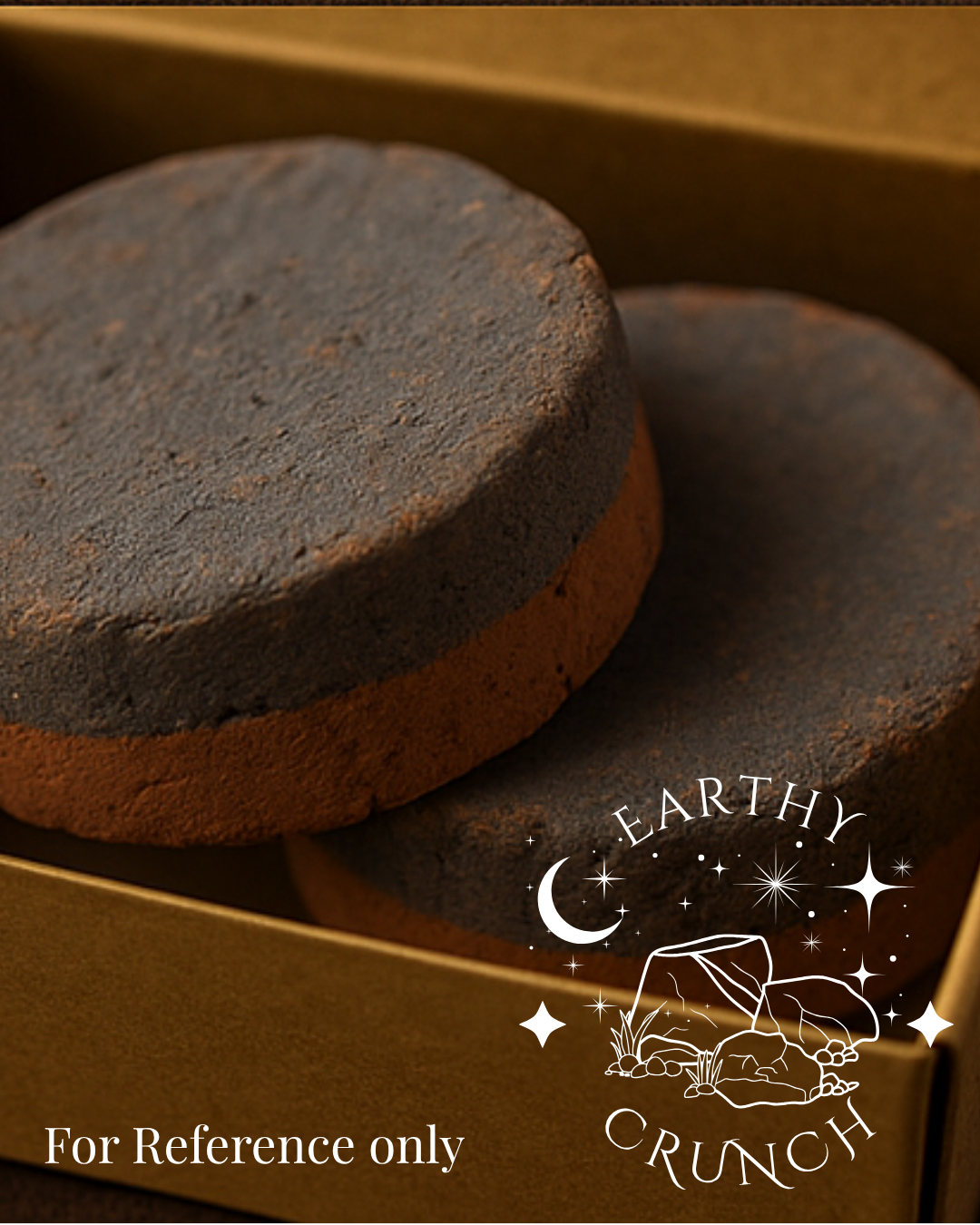 Dryfruit and Red Nak Pucks (x2) - Edible clay treats for Pica