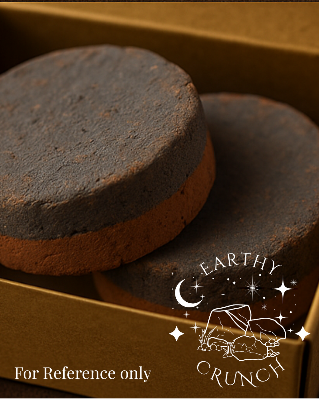 Dryfruit and Red Nak Pucks (x2) - Edible clay treats for Pica
