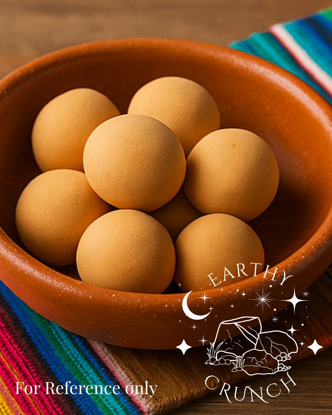 Mexican Japanese Peanuts/Pebbles (x5) - Edible Mexican terracotta (barro) clay treat for Pica