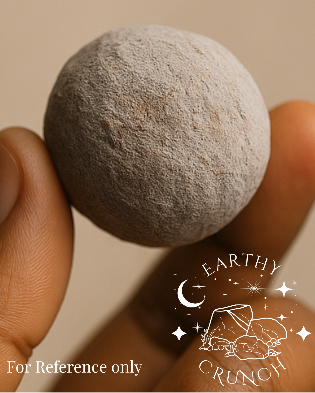 "Earth's Core" - Red Balls covered in Cementy Clays (x3) - Edible clay treats for Pica