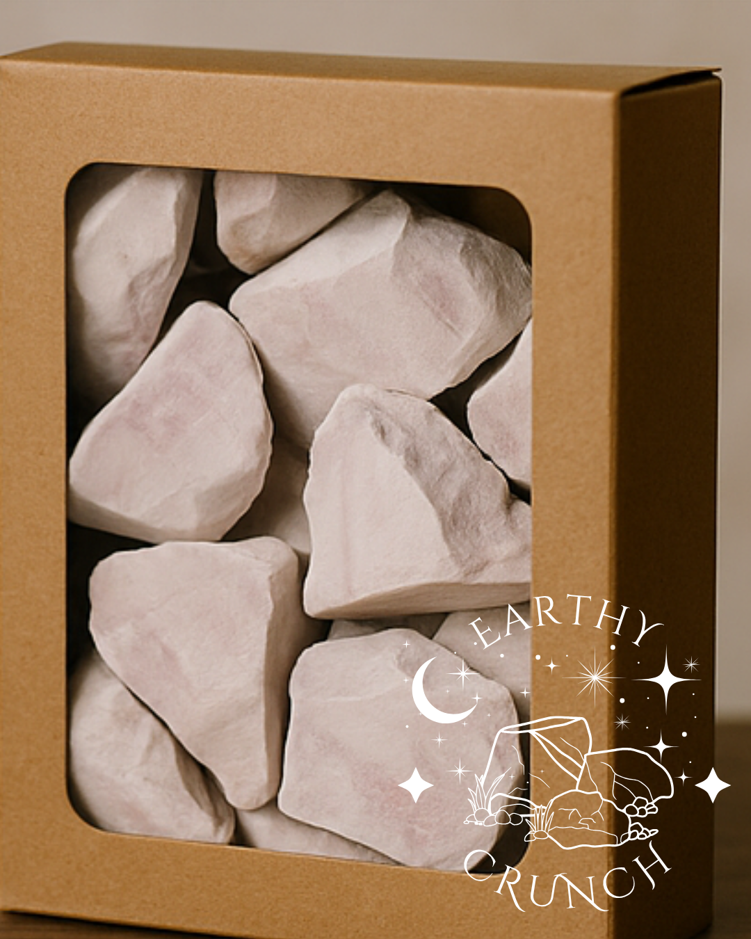 West African Kaolin Clay or Chalk (410g) - Edible clay for Pica