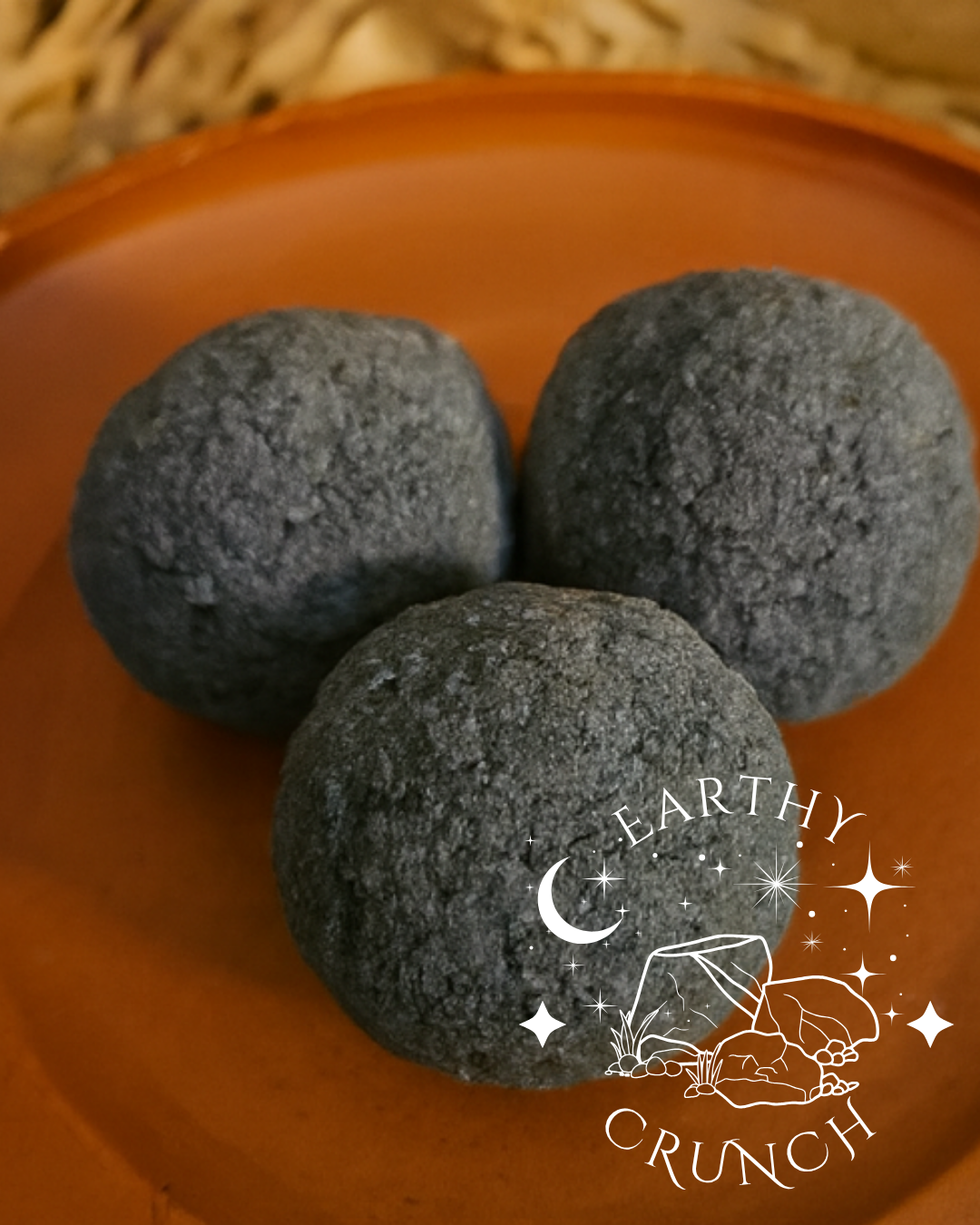 Black Candy Cracker Balls (290g) - Edible clay treats for Pica