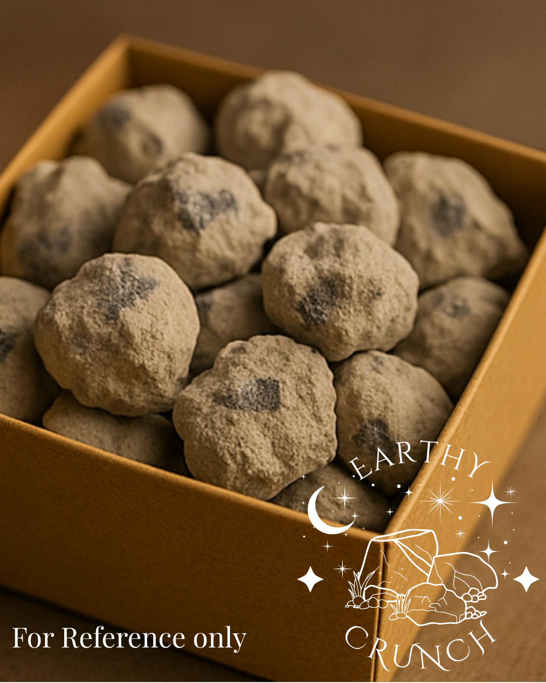 Dryfruit coated in Cementy Clays (125g) - Edible clay treats for Pica