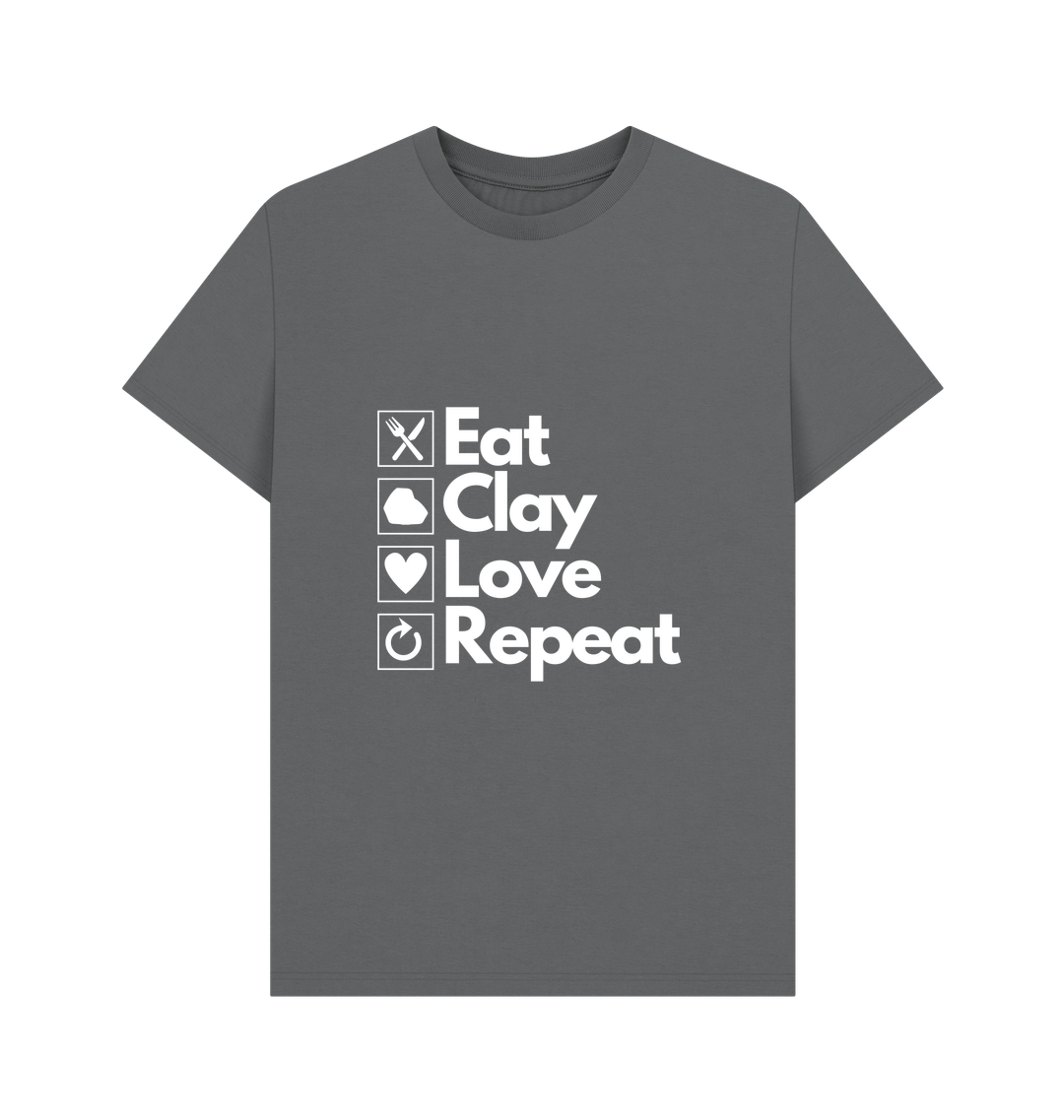 Slate Grey Printed T-shirt