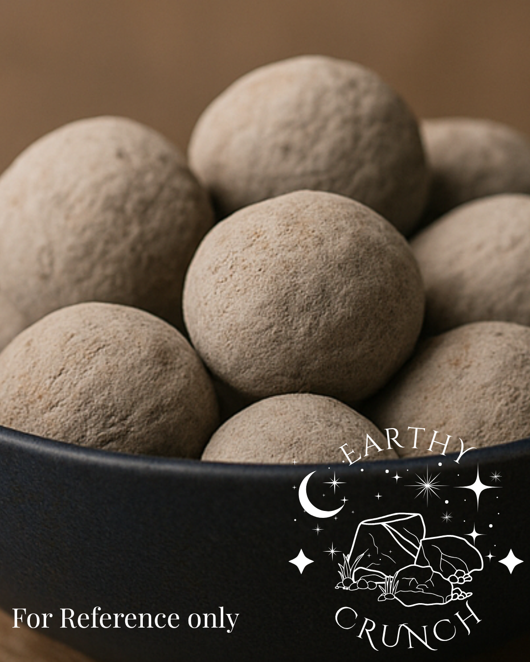 "Earth's Core" - Red Balls covered in Cementy Clays (x3) - Edible clay treats for Pica