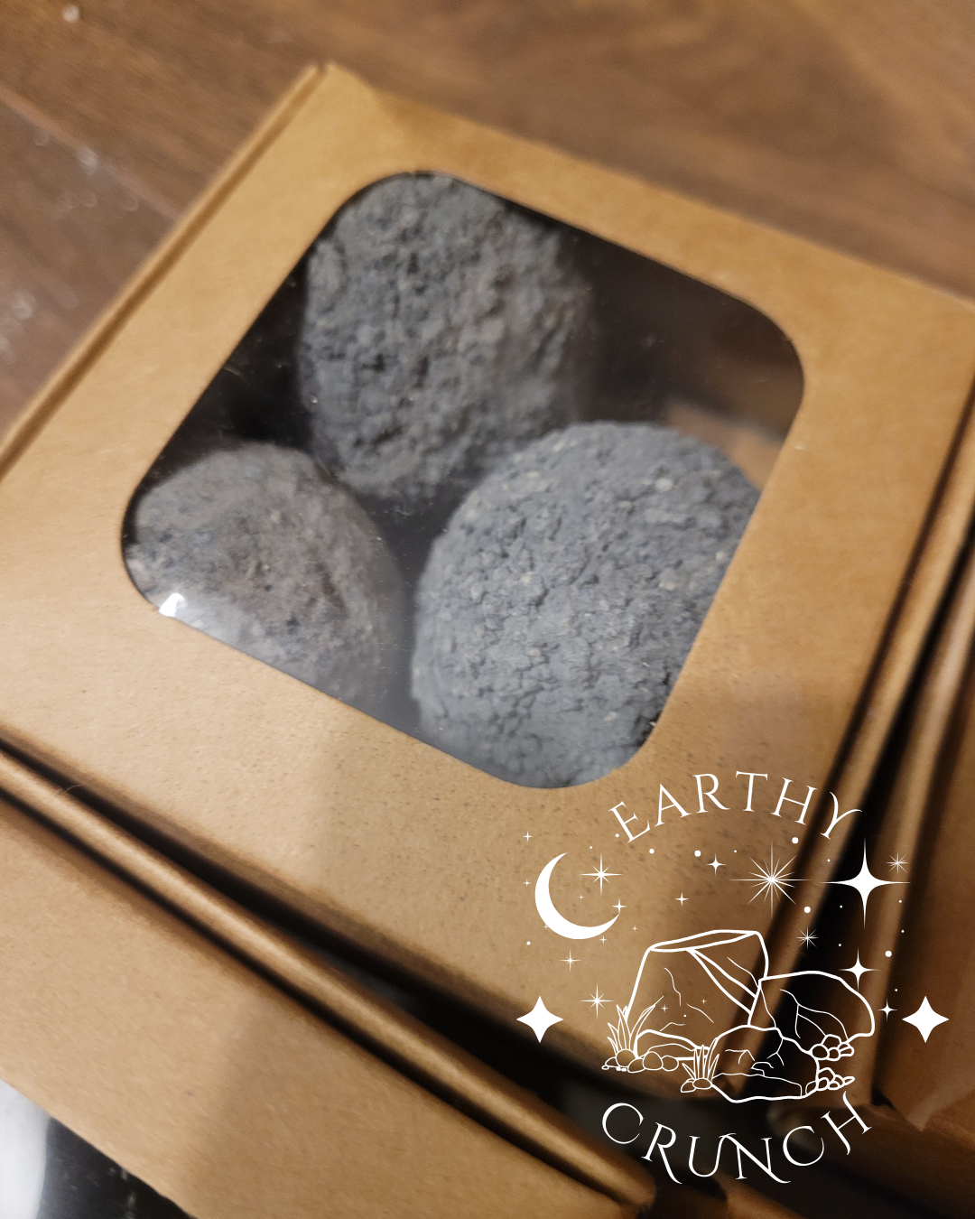 Black Candy Cracker Balls - Edible clay treats for Pica