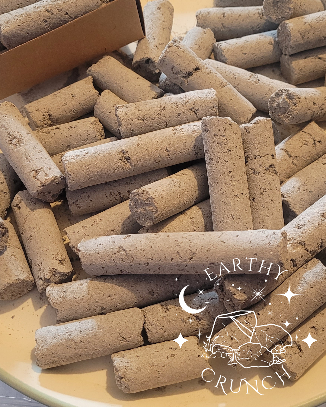 Dark Smoky Sticks - Edible clay treats for Pica
