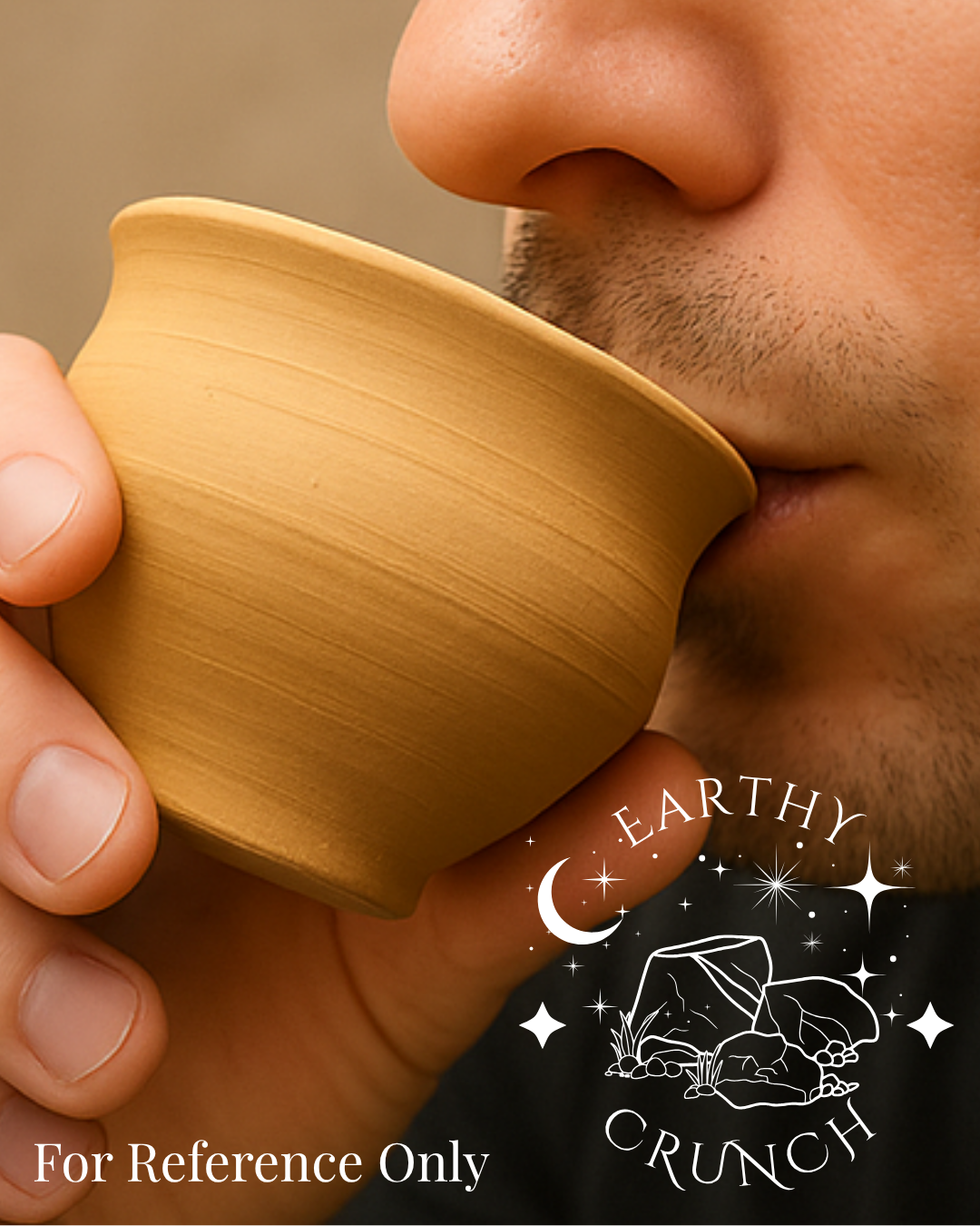 Large Whole Kolkota Clay Pot x1- Edible clay pots for Pica