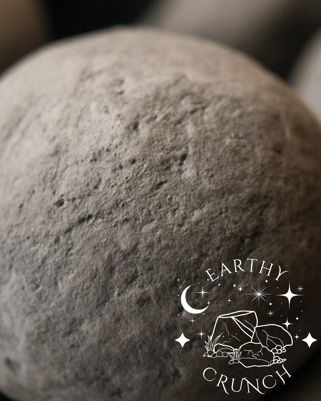 Black Slate Balls (x4) - Edible clay treats for Pica