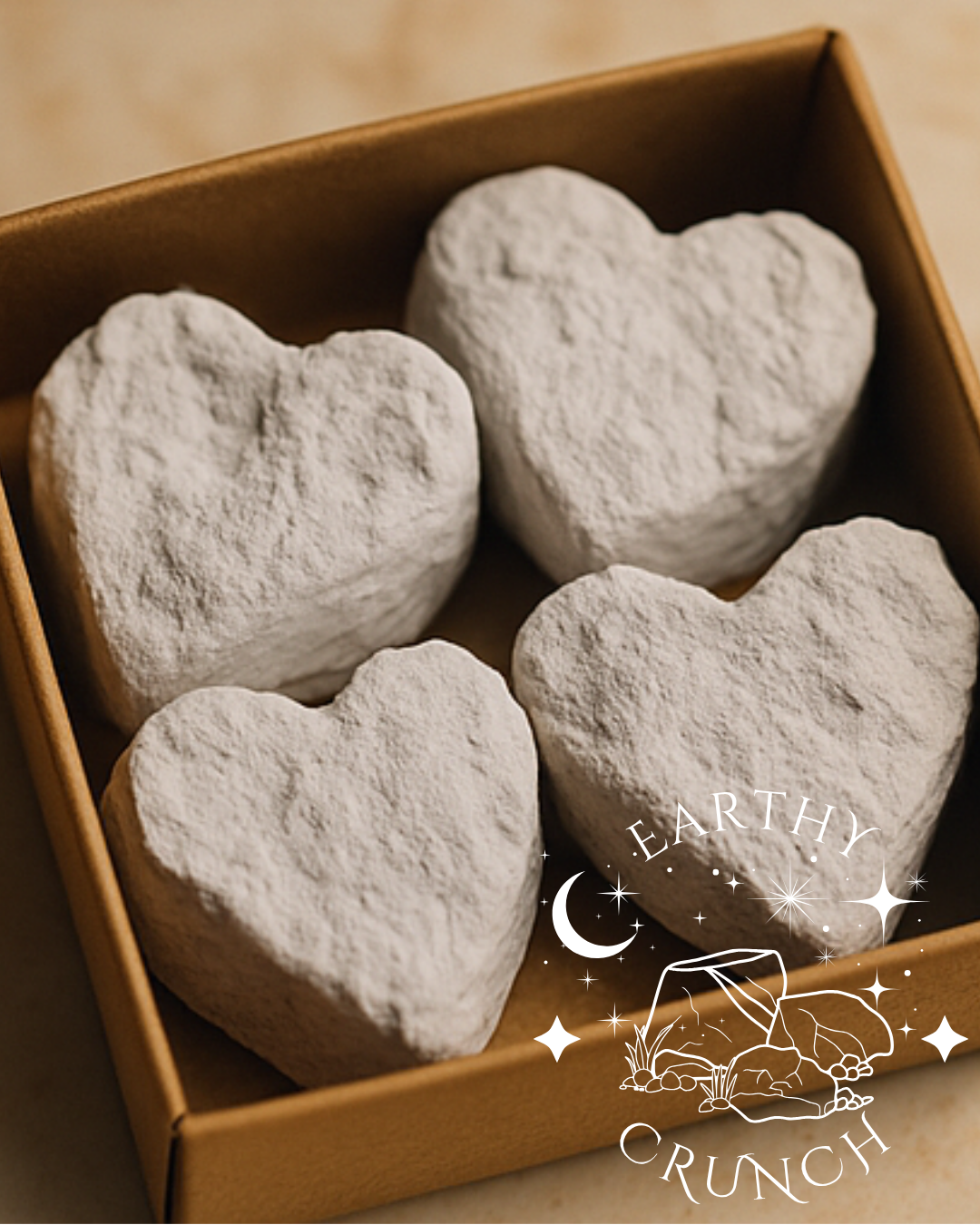 "All-Whites" Clay Treats (x8) - Exclusive edible clay treats for Pica