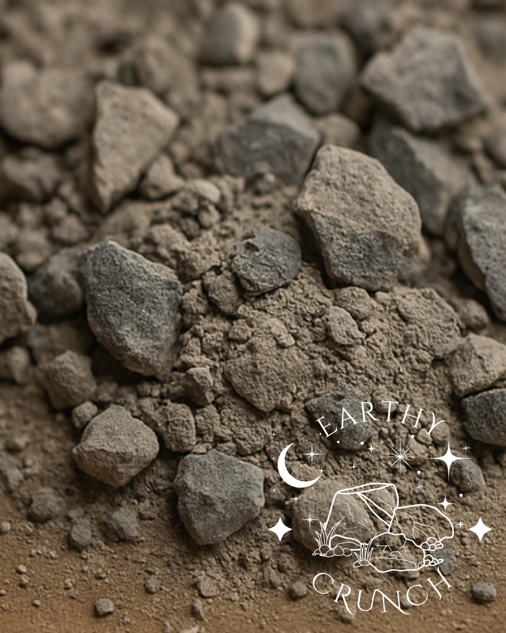 Blackhall and Blackstar Clay Powdery crumbs - Smoky Indian Clays