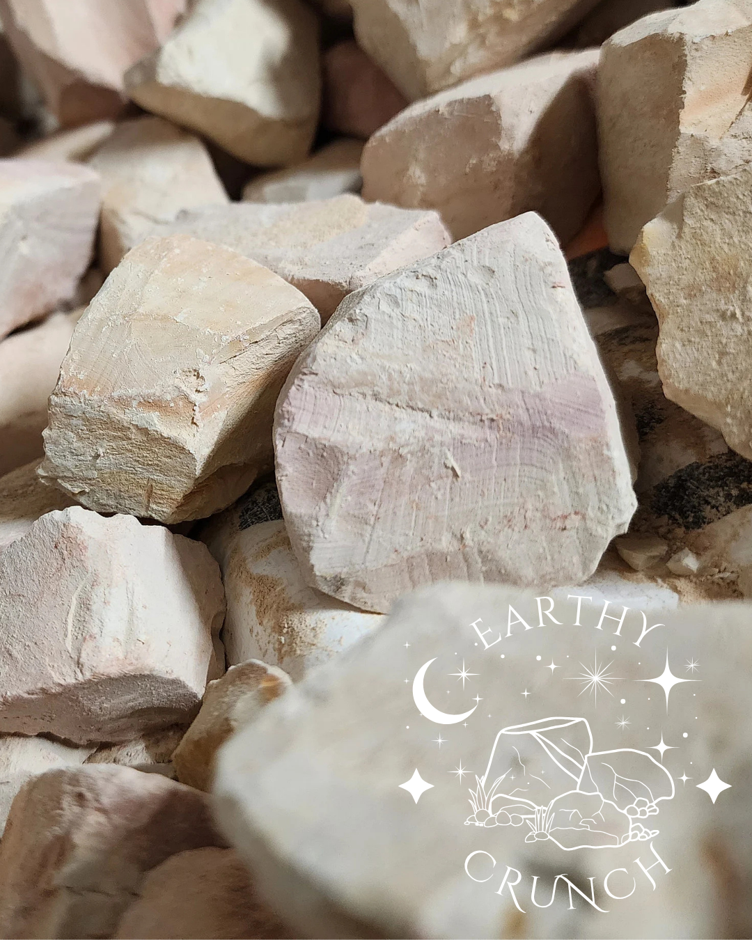 West African Kaolin Clay or Chalk (410g) - Edible clay for Pica