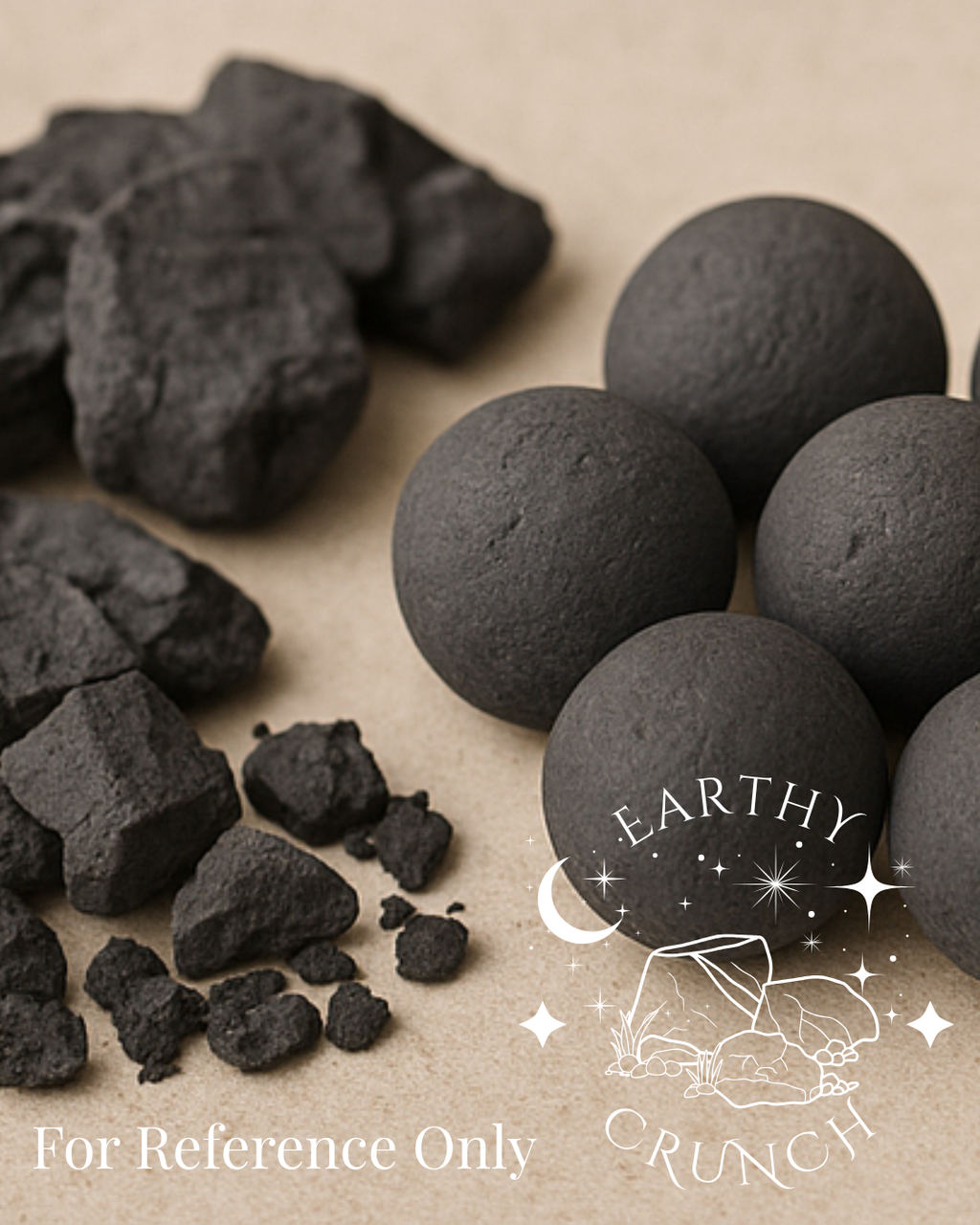 Black Candy Balls - Clay treats for Pica/Geophagia