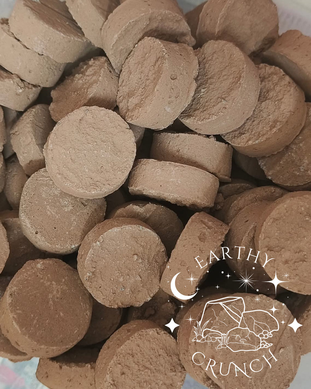 Chaco Pucks - Friandises d'argile indienne terreuse et profonde