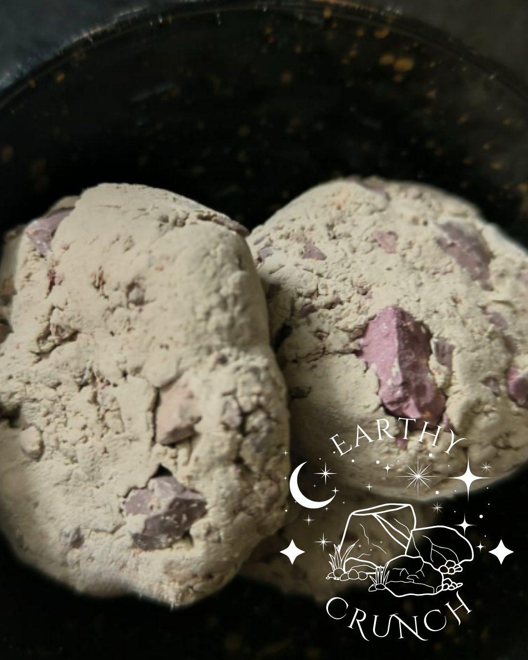 Rose crémeuse - Friandises d'argile indienne et de craie crémeuse