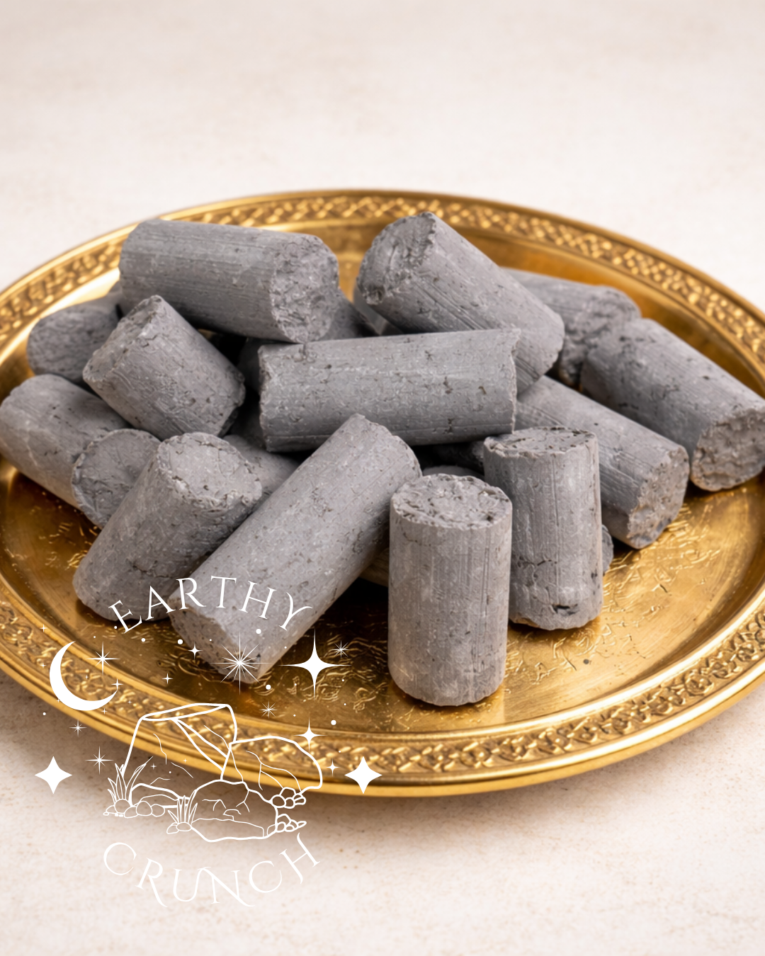 Bâtonnets Fumé Foncé Lavi (Pica Princess) - Friandises indiennes en argile fumée foncée (Arrive en juin 2026)