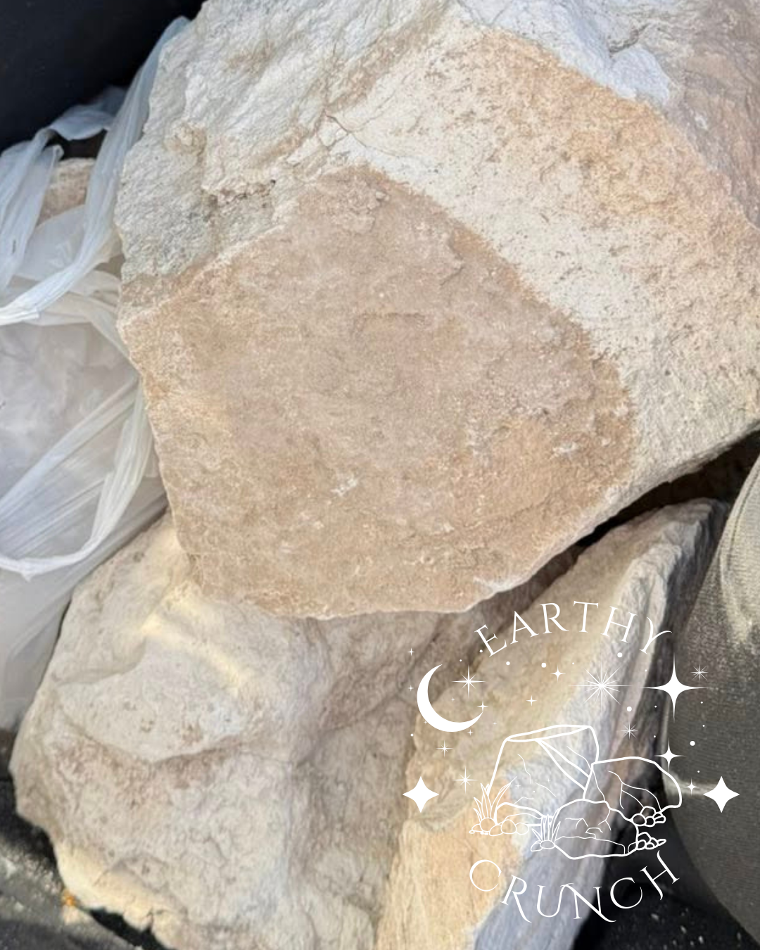 First Snow - Raw American kaolin clay and dirt for Pica/Geophagia