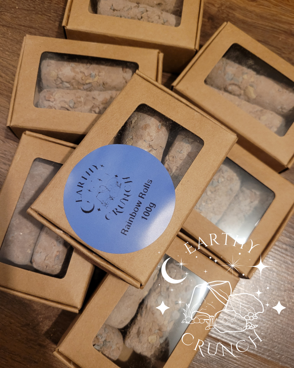 Rouleaux arc-en-ciel - Friandises en argile comestible pour le Pica/Géophagie
