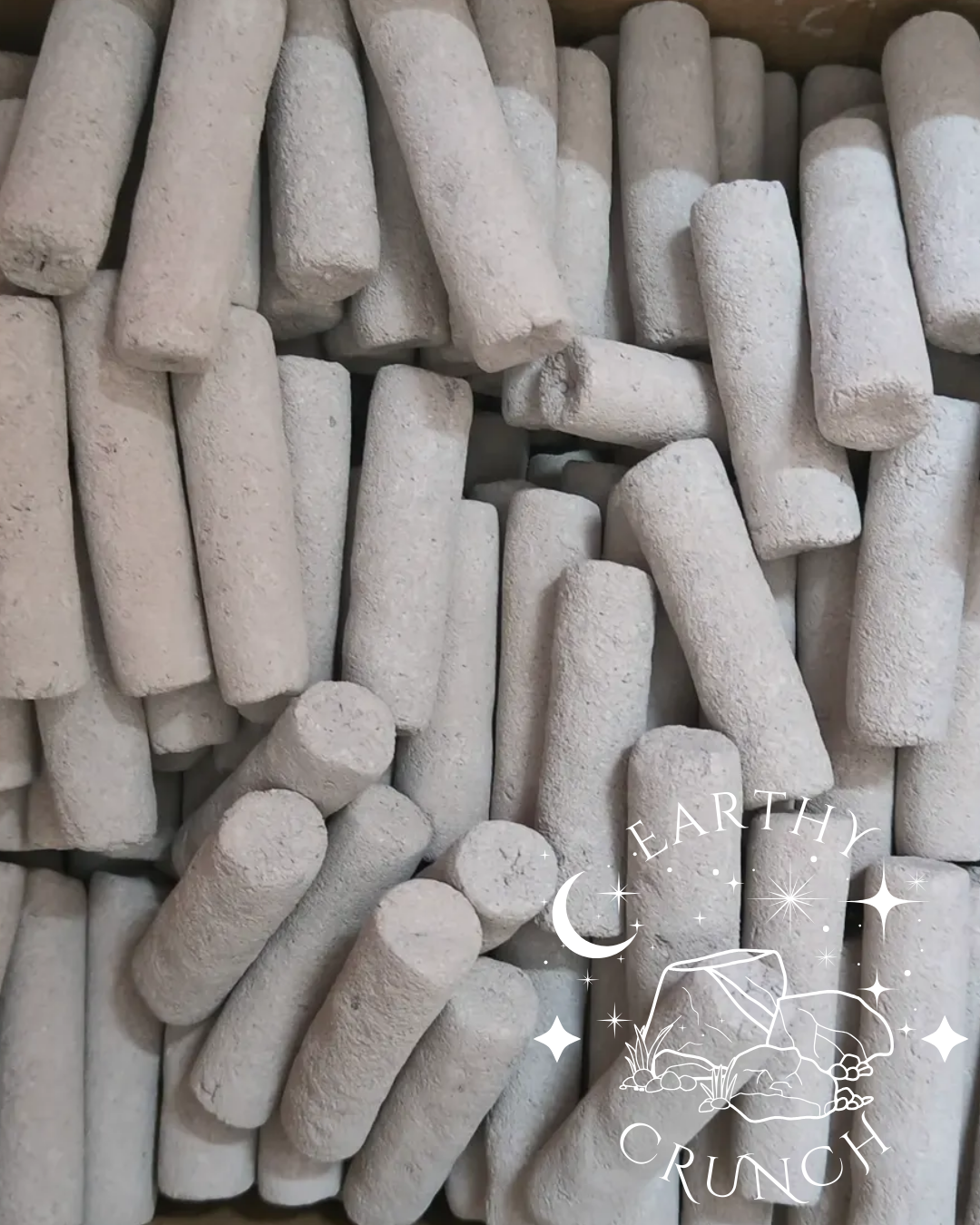 Black Slate Sticks - Edible Shale Stone treats for Pica/Geophagia