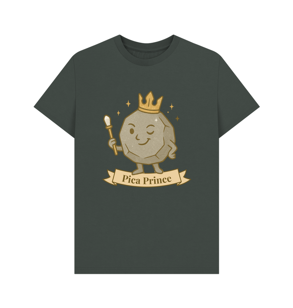 Dark Grey Printed T-shirt