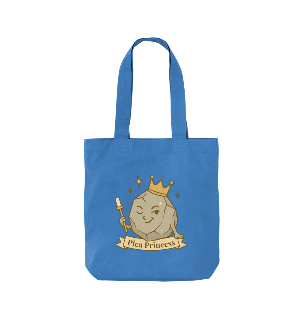 Cornflower Blue Printed Bag