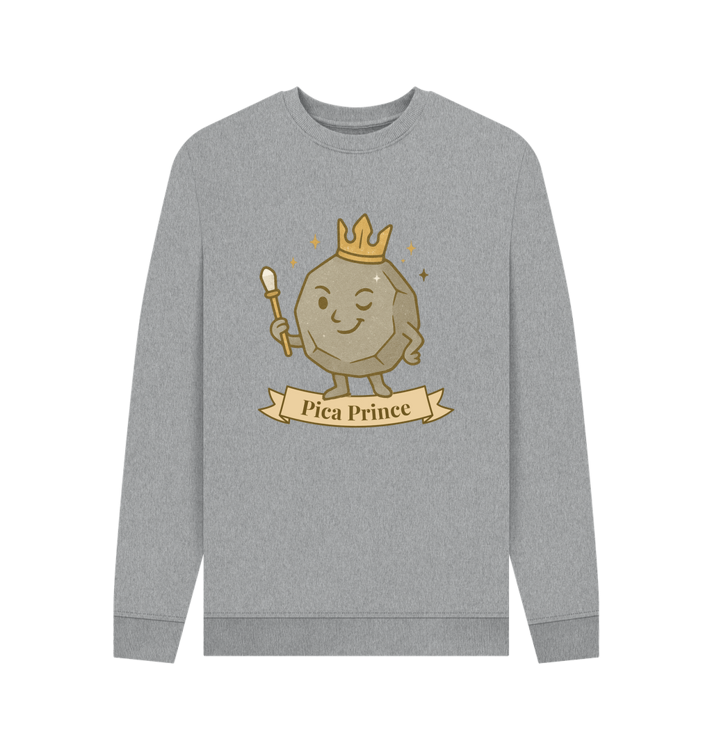Light Heather Printed Sweater